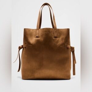 NWT BANANA‎ REPUBLIC Vegan Leather Tie-Side Tote